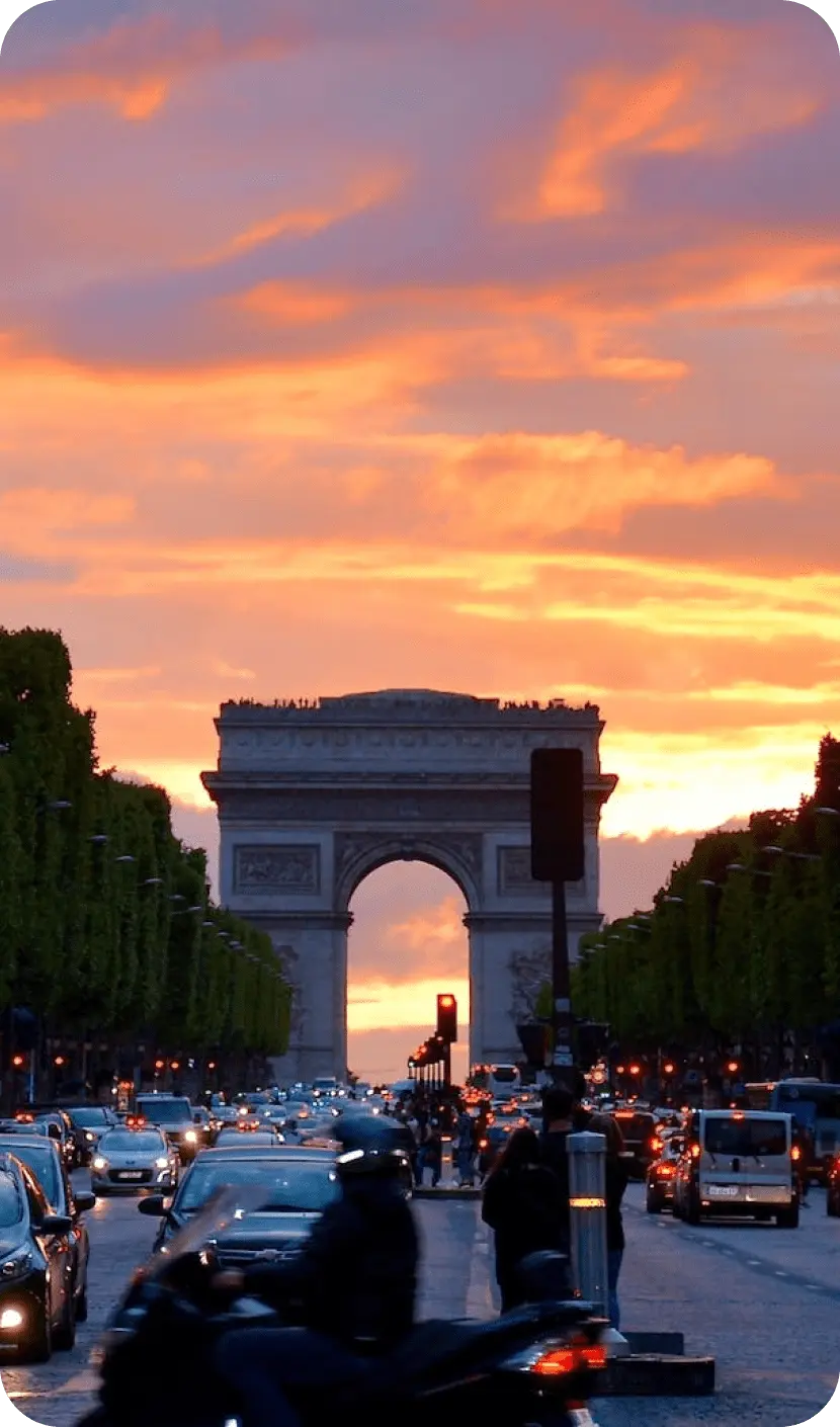 Public car park in Paris